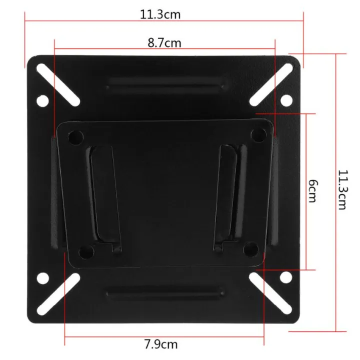Mount%20PLUS%20Monitor%20TV%20Wall%20Mount%20for%2019"%2020"%2022"%2023"%2024"%2026"%2027"%20Flat%20TV%20%7C%20VESA%2075/100%20%7C%20Quick%20Release%20Function%20%7C%20RV%20TV%20Mount%20%7C%2066lbs%20(13"%20to%2027"%20Fixed%20Mount)%20-%20Image%206