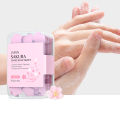LAIKOU Japan Sakura Hand Soap Sheets Clean Soften Skin Even Skin Tone Brightening Nourish Hands Portable and Convenient. 