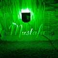 Customize 3d Wall Name Light Board , 3D Light Board, Night Wall Board, Decoration Piece, Gift Piece. 