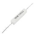 7 Pcs Wirewound Cement Resistor, 5 Pcs 10W 1.0 Ohm & 2 Pcs 20W 8 Ohm. 