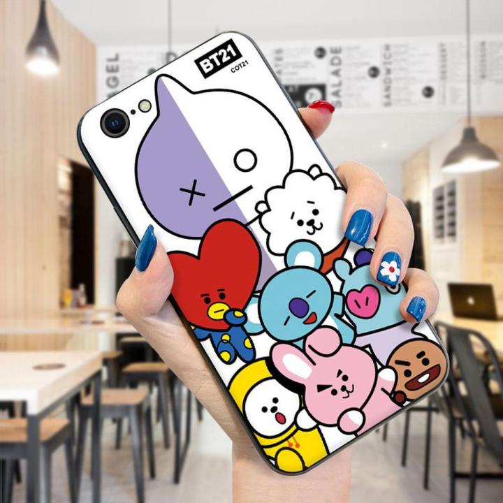 UCUC for iPhone 6 / 6S Case Korean Group BTS Cover Shockproof Soft Silicone Ultra Thin TPU Phone Case