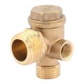 1 Three-Way Air Compressor Check Valve Direct Connection Air Compressor Check Valve,Valve Port: 20mm 16mm 10mm. 
