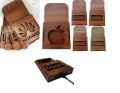 Wall mounted wooden mobile Holder Mobile Charging Hanging Stand. 