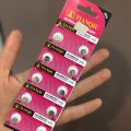10pcs LR626W 1.5V Battery Coin Button Cell Wrist Watche cell Small Toys and more - Replacement for LR626 SR66 SR626 AG4 377A 377 L626. 