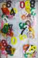 123 Glitter Foamy Sticker Counting (Pack of 3). 
