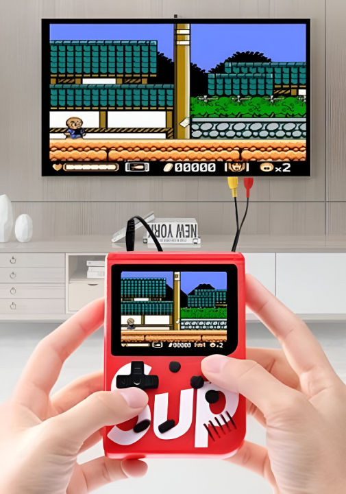 Super%20Game%20Box%20Plus%20400-in-1%20Retro%20Handheld%20Game%20Console%20%7C%203.0%E2%80%B3%20LCD%20Screen%20%7C%20Dual%20Controllers%20%7C%20Rechargeable%20Battery%20%7C%20TV/AV%20Output%20%7C%20Portable%20Gaming%20Device%20-%20Image%205