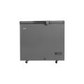 Haier 8.6 Cu Ft - HDF-245 IG - Inverter - Single Door Series - ( Inverter + Balanced Cooling + Super Freeze Function + Ref & DF Adjustable ) Grey Colour Deep Freezer- 10 Years Brand Warranty. 