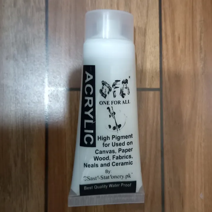OFA%20Acrylic%20Color%2085%20Gm%20-%2060%20ML/%20White%20/%20Acrylic%20Color%20/%20Acrylic%20Paint%20/%20%20Big%20Tube%20/%20Acrylic%20Color%20Art%20#%20SS-AC85Gm-60ML%20-%20White%20-%20Image%206