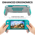 Grip Case for Nintendo Switch Lite Protective Shell Cover Vented Comfort Enhance Ergonomic Grips. 