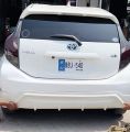 Toyota Aqua Back Body Kit only TRD style Sports Kit easy to install In Aqua Fiber Original. 