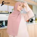 Pastel Hijaabi T Pink Best Quality Chiffon Hijab Georgette Hijab Breathable Soft Fabric Modesty Stylish Lightweight Instant Hijabs. 