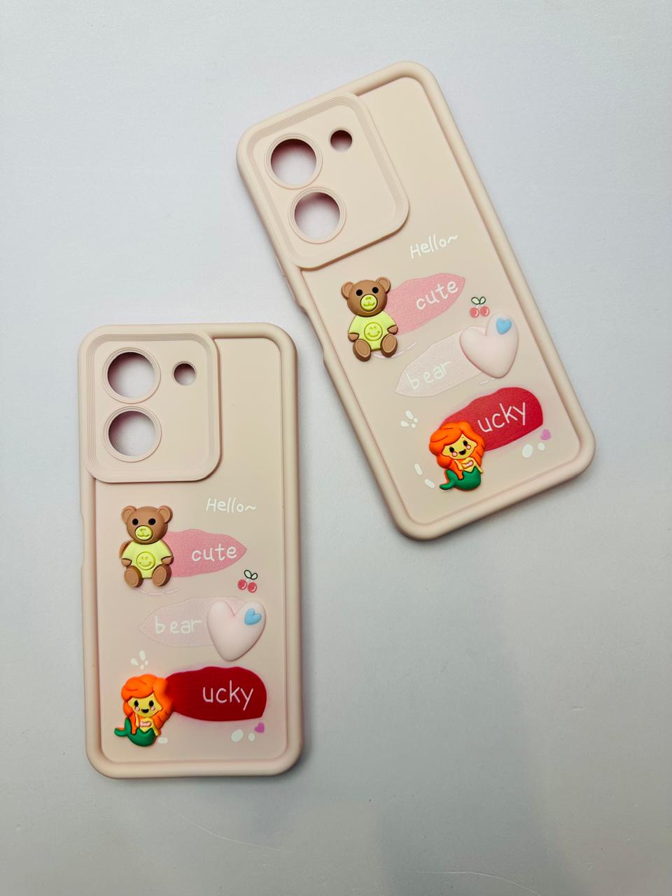 Lahore Mobile Case for Vivo Y36 (4G) Girls Back Cover - Luxerey Back Cover - Creative Lovely 3D Doll - Vivo Y36 (4G) Dolls Case 5