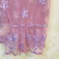 Pink color embroidered fancy dupatta in net stuff by AAIMAs. 