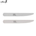 Monja Nail File Double Side Sandpaper Buffer 100/180/240 Grit Nail Polish File Gel Nail Polish File DIY Nail File Sanding Tools. 