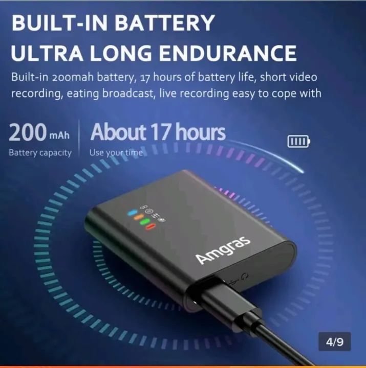 New%20Amgras%20Wireless%20Lavalier%20Microphone%20Portable%20With%20Noise%20Cancelling%20Mini%20Microphone%20for%20Vloggers%20-%20For%20Android%20Type%20C%20&%20IOs%20-%20Image%204