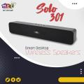 MTC Solo-301 Portable sound bar / wireless speaker Elegance Portable Solo 301 Bluetooth Speaker Compatible with all devices PC, Laptop, Phone. Lcd Smart Led Vivid Sound Quality Enjoy the Most Amazing Music Soundbar. 