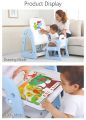 Kids Drawing Board Table with Chair. 