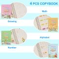 Sank Magic Practice Copybook, Magic Kids Writing Books, Sank Magic Books for Kids, Calligraphy Copybook Set. 