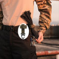 Glove Buckle Nylon Webbing Outdoor Tactical Gloves for Military Enthusiasts Climbing Rope Triangle Storage Buckle Battle Belt. 