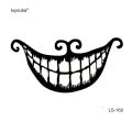 【Good-Love Store】Clown's Smile Waterproof Stiker Fake Tattoo Clown The Flash Tattoo Tatuagem Tatoo Men. 