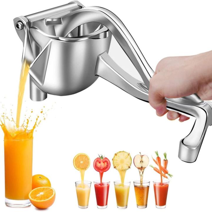 Stainless Steel Hand Squeeze Fruit Juice Manual Juice Machine Orange Lemon Smoothie Citrus Juicer Press Fruit Machine