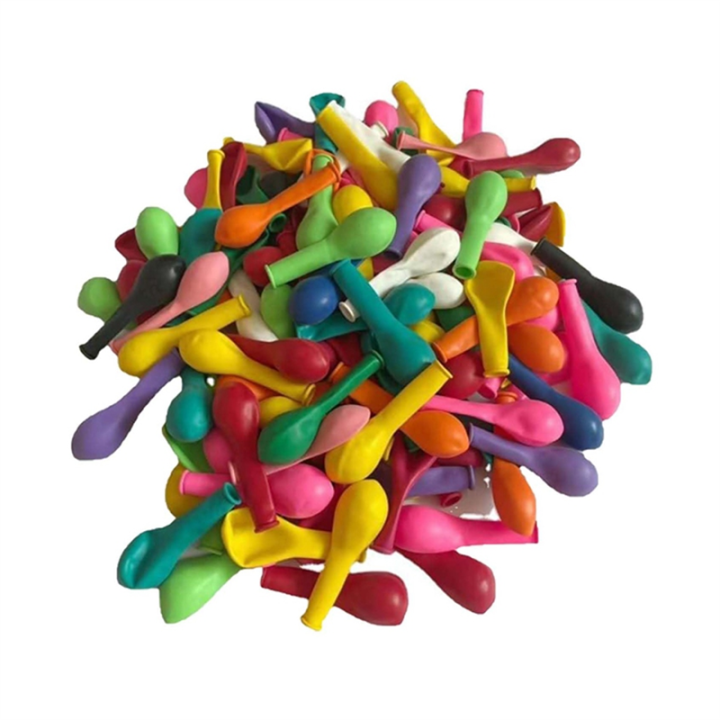Balloon Bamboo Man Battle Wooden Fencing Boom of Balloons Game, Punching (100Pcs Balloons)