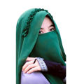 Crown Style Instant Pinless Hijab/Scarf/ with Naqab for Womens/girls. 