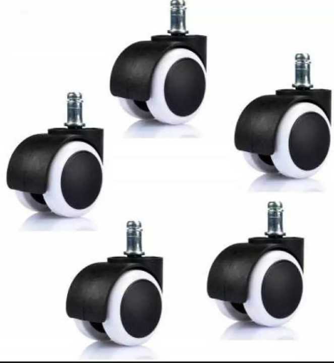 wheels / casters - set of 5 - all kinds of revolving chairs office chair/computer chair/executive chair
