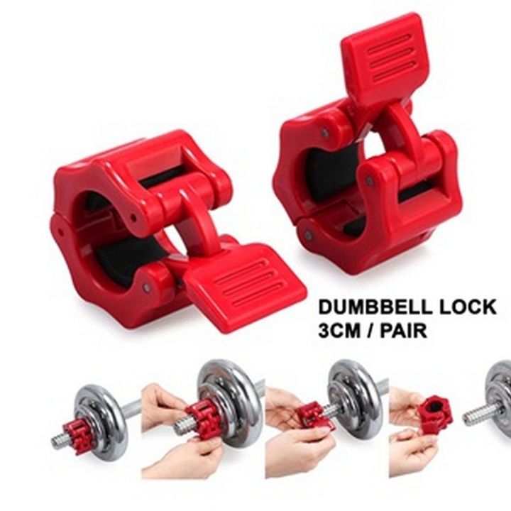 Barbell Collar Lock Clips (Pair)