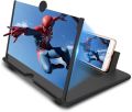 8 Inch High-definition 3D HD Mobile Phone Screen Magnifier Movie Video Amplifier Holder Enlarger Smart Phones Bracket Foldable And Portable Enlarge Stick Eyes Protection Support for All Smartphones. 