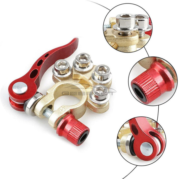 Geepact%202Pcs%20Battery%20Terminals%20Brass%20Car%20Battery%20Connector%20/%20Battery%20Grounding%20Clip%20/%20Battery%20Pile%20Head%20Connector%20Clip%204%20Way%20Terminals%20Quick%20Release%20Car%20Battery%20Connectors%20Pure%20Brass%20-%20Image%205