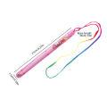 JM 1PC Colorful LED Transparent Flash Stick Large Fluorescent Stick Concert Wedding Party Supplies Glow Stick 21CM. 