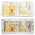 13Pcs Multi-Piece Baby Care Kit Newborn Hair Nail Thermometer Beauty Brush Kit Scissors Comb Teether Function Child Toiletry Kit Baby. 