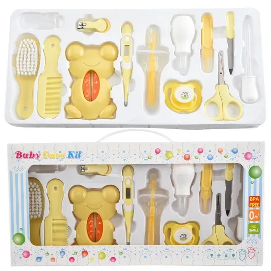 13Pcs%20Multi-Piece%20Baby%20Care%20Kit%20Newborn%20Hair%20Nail%20Thermometer%20Beauty%20Brush%20Kit%20Scissors%20Comb%20Teether%20Function%20Child%20Toiletry%20Kit%20Baby%20-%20Image%207