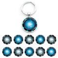 Stargate Atlantis Popular Stargate Portal Keychain Atlantis Art Image Glass Cabochon Car Bag Metal Keyring B722. 