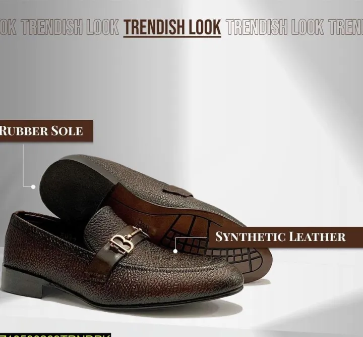 ORANGLES Men’s Genuine Leather Formal Shoes – Brown Office Dress Shoes | Comfortable & Stylish for Business, Party & Daily Wear - detailed closeup view - illustrating benefits - Image 3 of 3 | created for all | Shop Men’s Genuine Leather Formal Shoes – Brown Office Dress Shoes | Comfortable & Stylish for Business, Party & Daily Wear North Carolina | Free Shipping ORANGLES