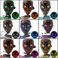 Halloween Decoration LED Mask Light Up Party Neon Mask Cosplay Horror Mask for Halloween Party Decor Props Accessories. 