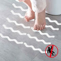 6Pcs/Set Safe Anti Slip Tape S Shape Floor Non slip Sticker Waterproof Carpet Bathtub Stair For Home Bathroom Product Multicolor. 
