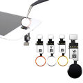 Menu Home Button Key With Flex Cable Touch ID Fingerprint Sensor For iPhone 5S 6 6P 6S 7 7P 8 Plus Homebutton Repair Replacement. 