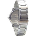 Bonito K-6112-ST-BLK Metal Band Men Watch. 