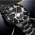 Bindas Collection Sports Fashion Quartz Stainless Steel  Chrono Waterproof Casual Watch for Men. 