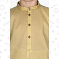 Golden Beige Boy's Kurta Pajama RJ-KIDS210. 