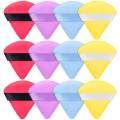 Powder Puff for Face Powder, Soft Plush Setting Powder Puff, Velour Cosmetic Foundation Blender Sponge Beauty Makeup Tools. 