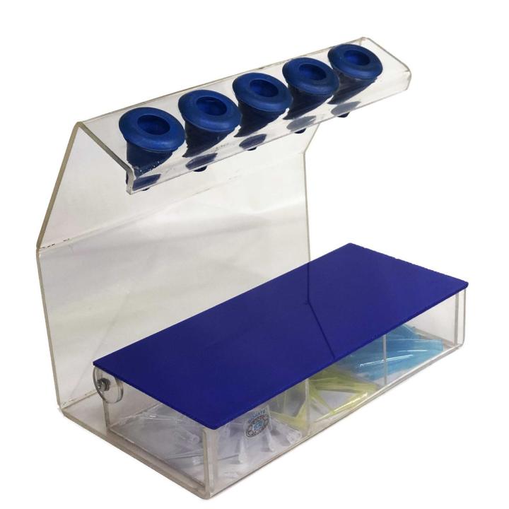 Micropipette Stand For 5 Micropipettes with Tip Container, Juster Stand with Tip Container Best Quality