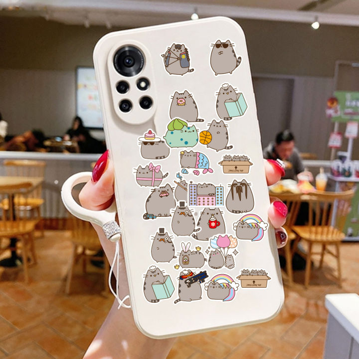 Pusheen%20Sun-resistant%20Cute%20Cat%20Decal%20Hand%20Account%20Journal%20Note%20Cartoon%20Stickers%20-%20Image%208