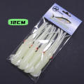 Skirt Lure Soft Bait Lifelike Luminous Saltwater Octopus Bait Portable Glow Bait Squid Lure for Deep Sea Fishing Saltwater. 
