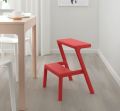 IKEA MÄSTERBY Step stool, Red. 