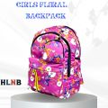HLNB . Fendong Floral print school College Laptop backpack for teenage girls. 