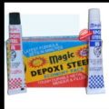 Magic Depoxi Steel, Magic Epoxy Steel & Magic 4 Minutes Clear Epoxy Economy Pack. 