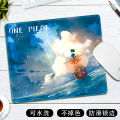 One Piece Mouse Pad Small Zoro Luffy Robin Shanks Sanji Ace Surrounding Game Computer Desk Mat. 